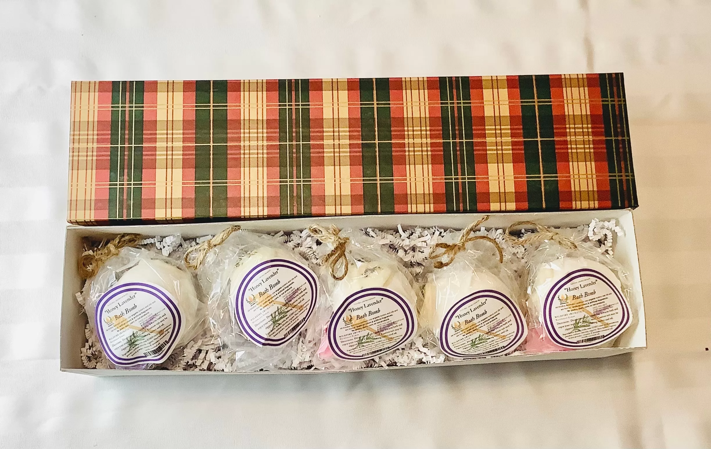 Gift Set - 5 Bath Bombs in Gift Box