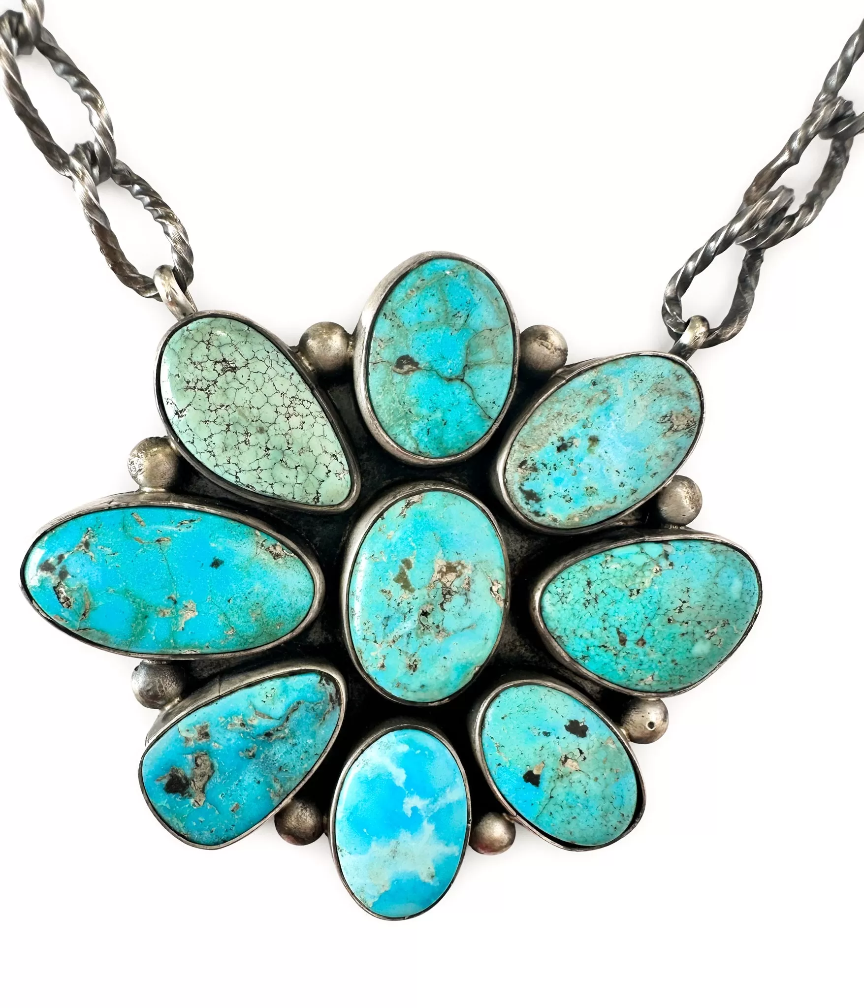 Glorieta Authentic Kingman Turquoise Necklace