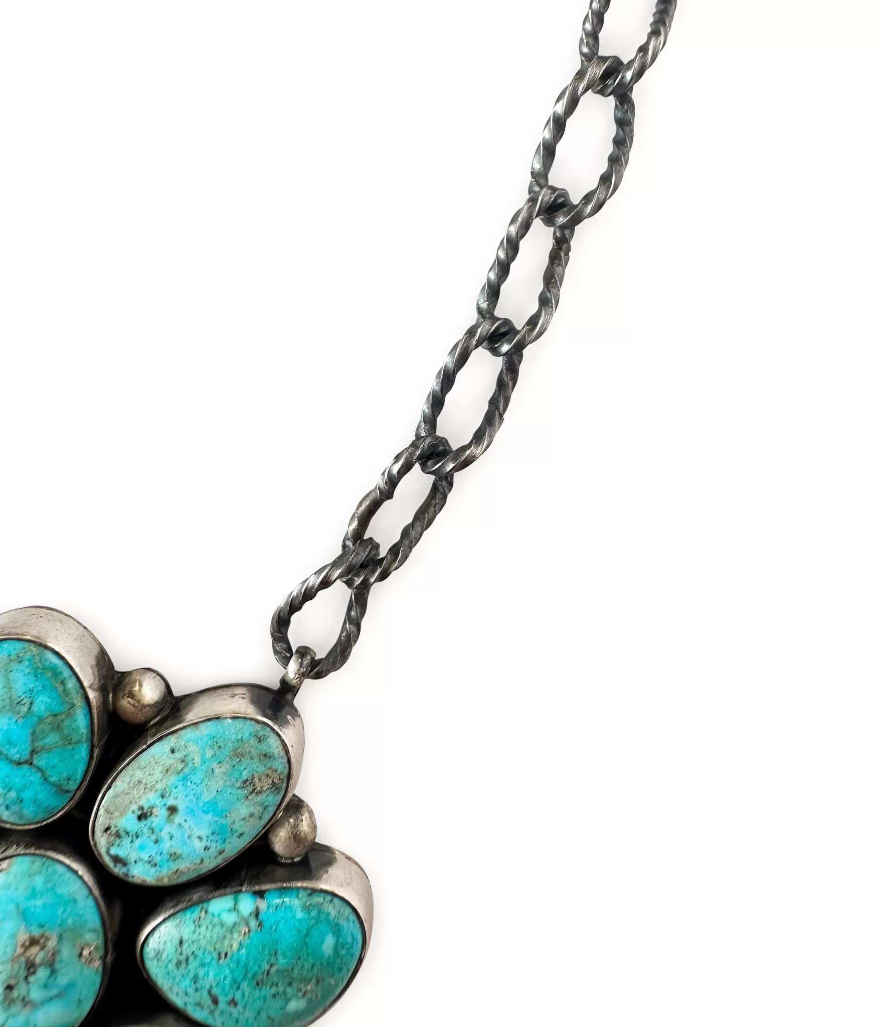 Glorieta Authentic Kingman Turquoise Necklace