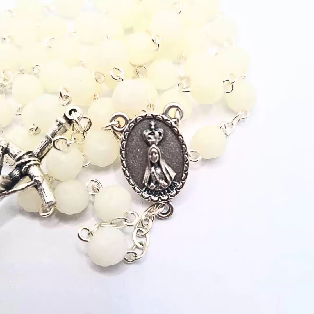 Glow in the Dark - Rose Scented - Apparitions of Our Lady of Fatima Rosary