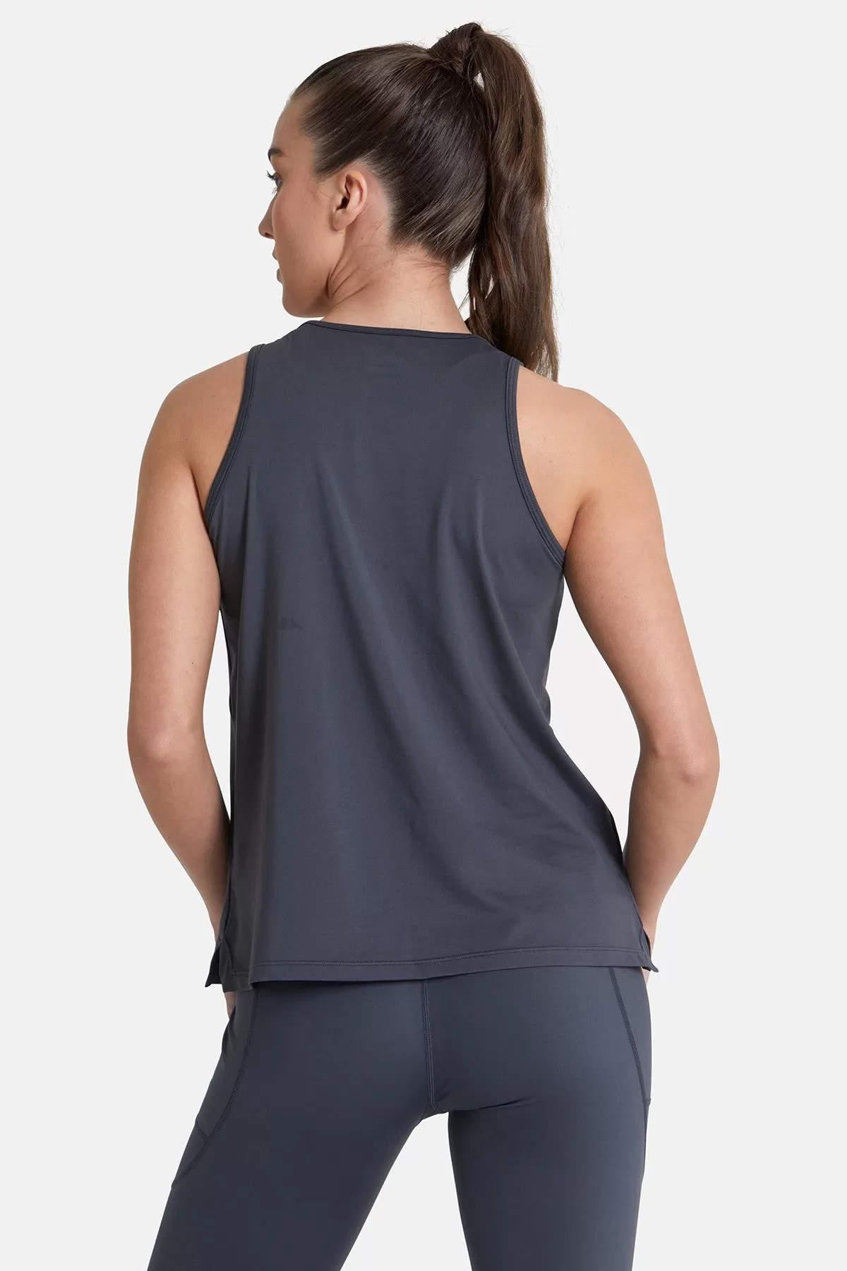 Gym Coffee Relentless Vest (Womens) - Orbit