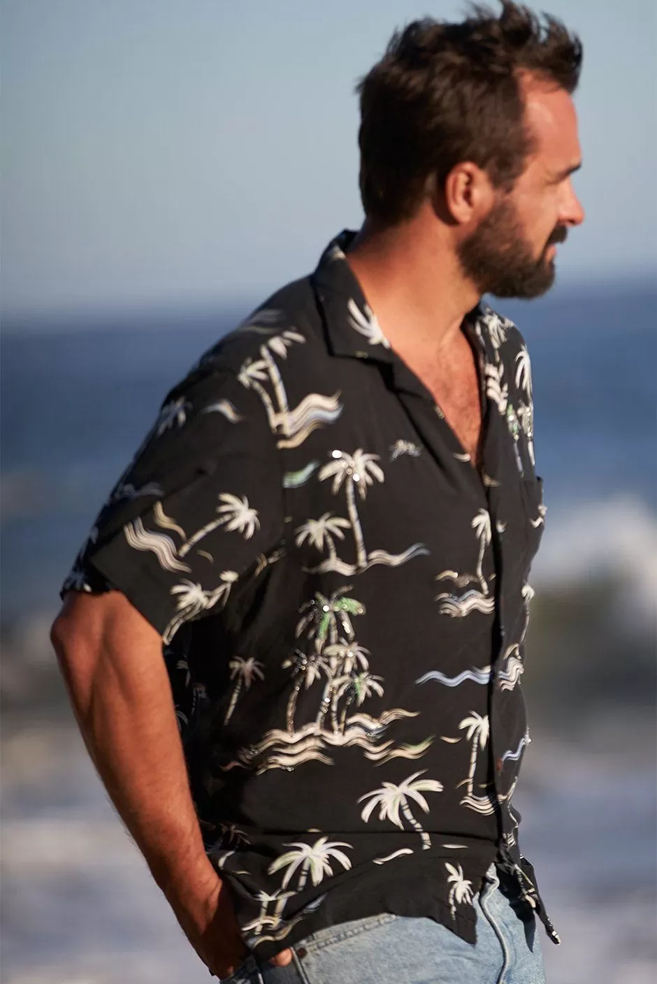 Hawaiian Kai Shirt // Beaded Summer Nights