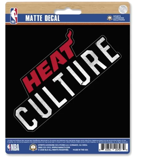 HEAT Culture Matte Decal