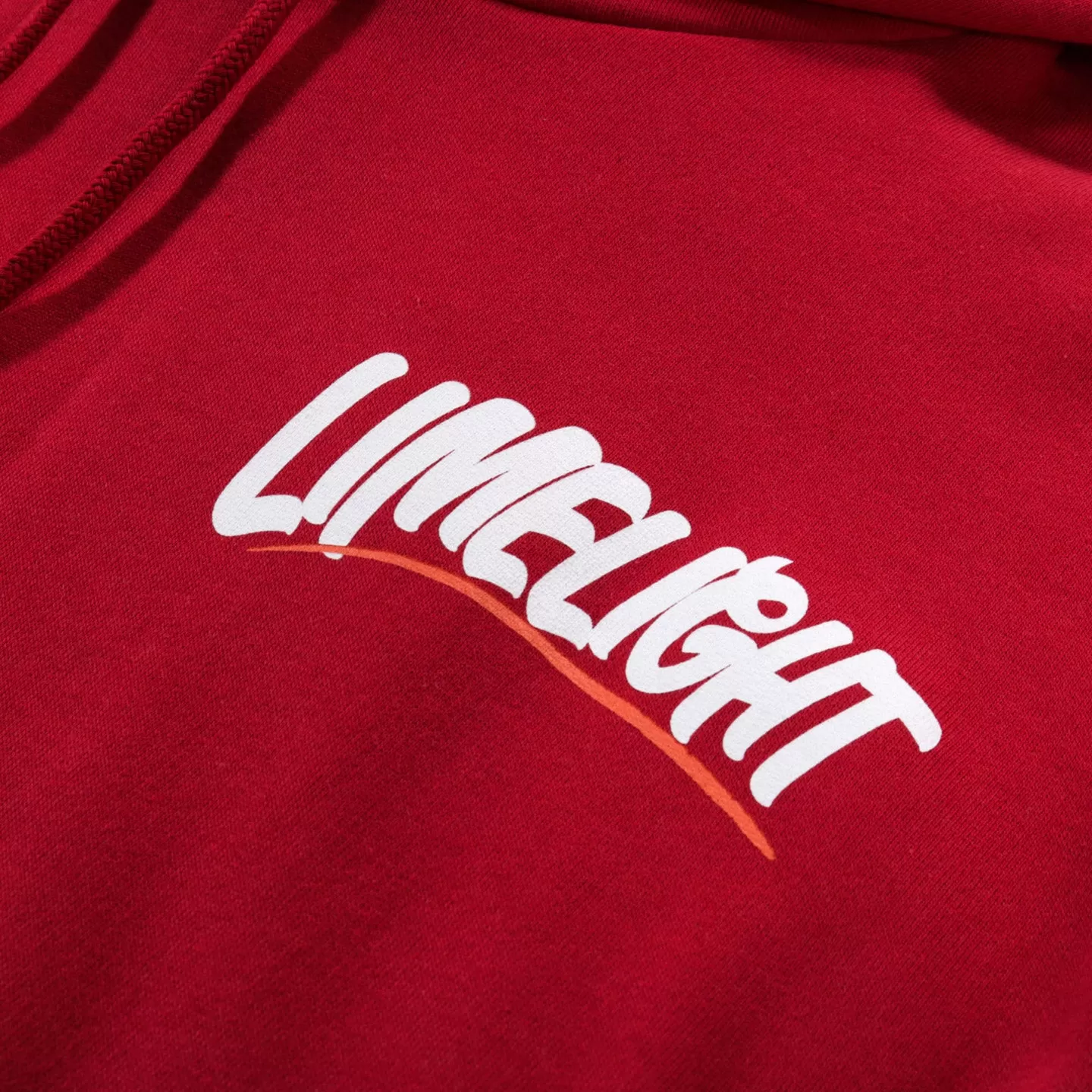 HONEY FUCKING DIJON PETER PAID 'LIMELIGHT' HOODIE DARK RED