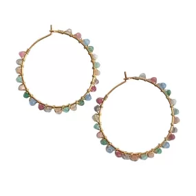 HOOP MULTI STONE CISSY SUMMER