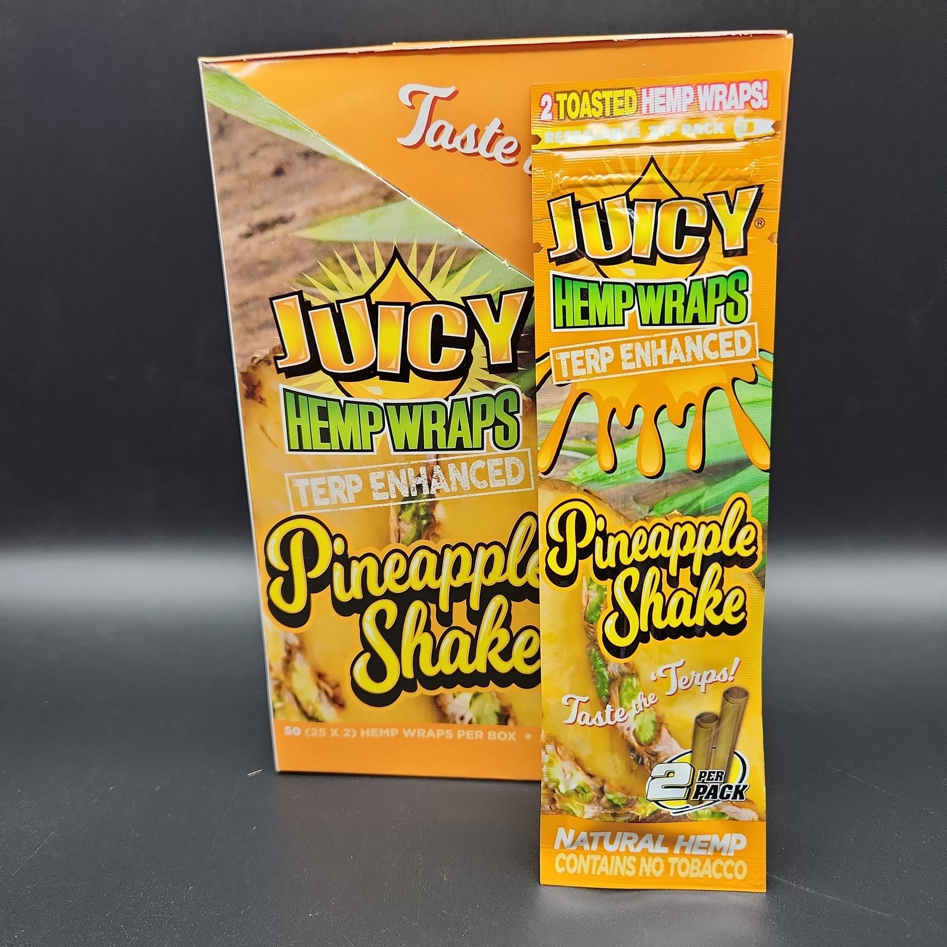 Juicy Terp Enhanced Hemp Wraps - Box of 25