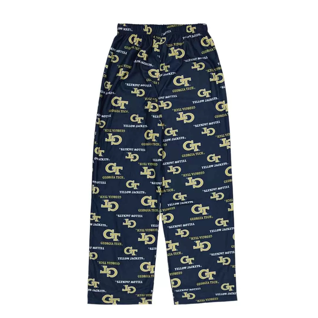 Kids' (Junior) Georgia Tech Yellow Jackets Printed Pant (K48LF454)