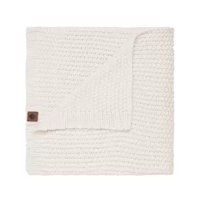 Kyte Baby Chunky Knit Baby Blanket in Oat