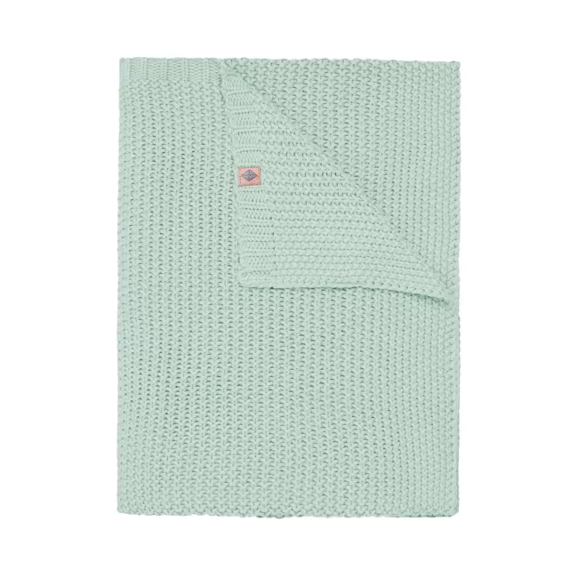 Kyte Baby Chunky Knit Toddler Blanket in Sage