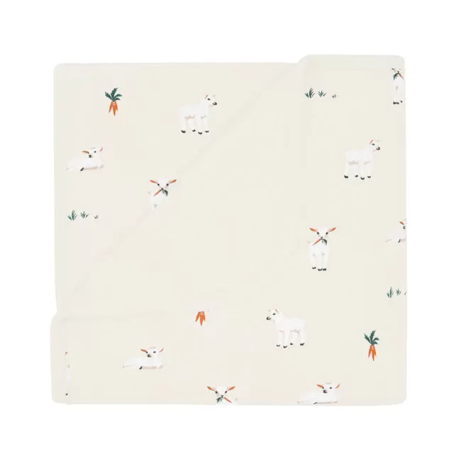 Kyte Baby Printed Baby Blanket in Goat