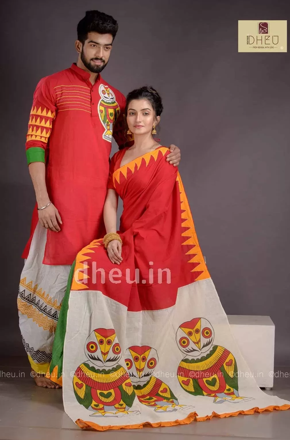 Lakkhi Pecha- Designer Couple Set