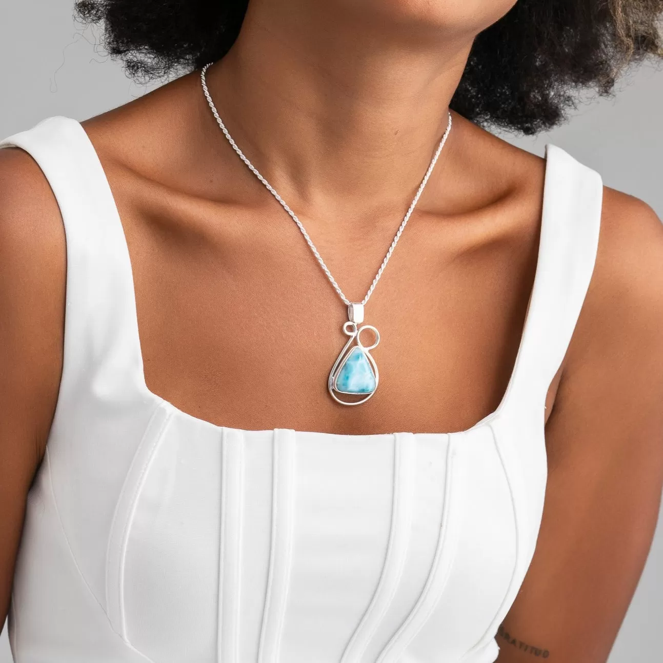 Larimar Pendant Lu