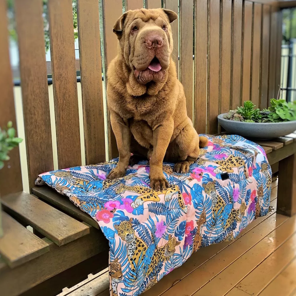 Leopard Luxe Dog Travel Mat