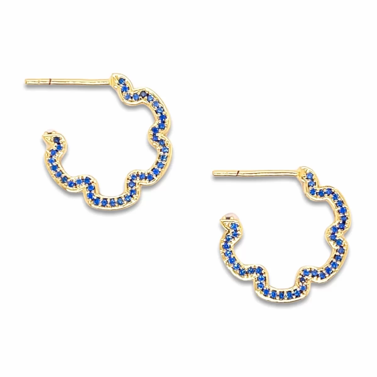 Lil' Jules Open Frame Daisy Hoops