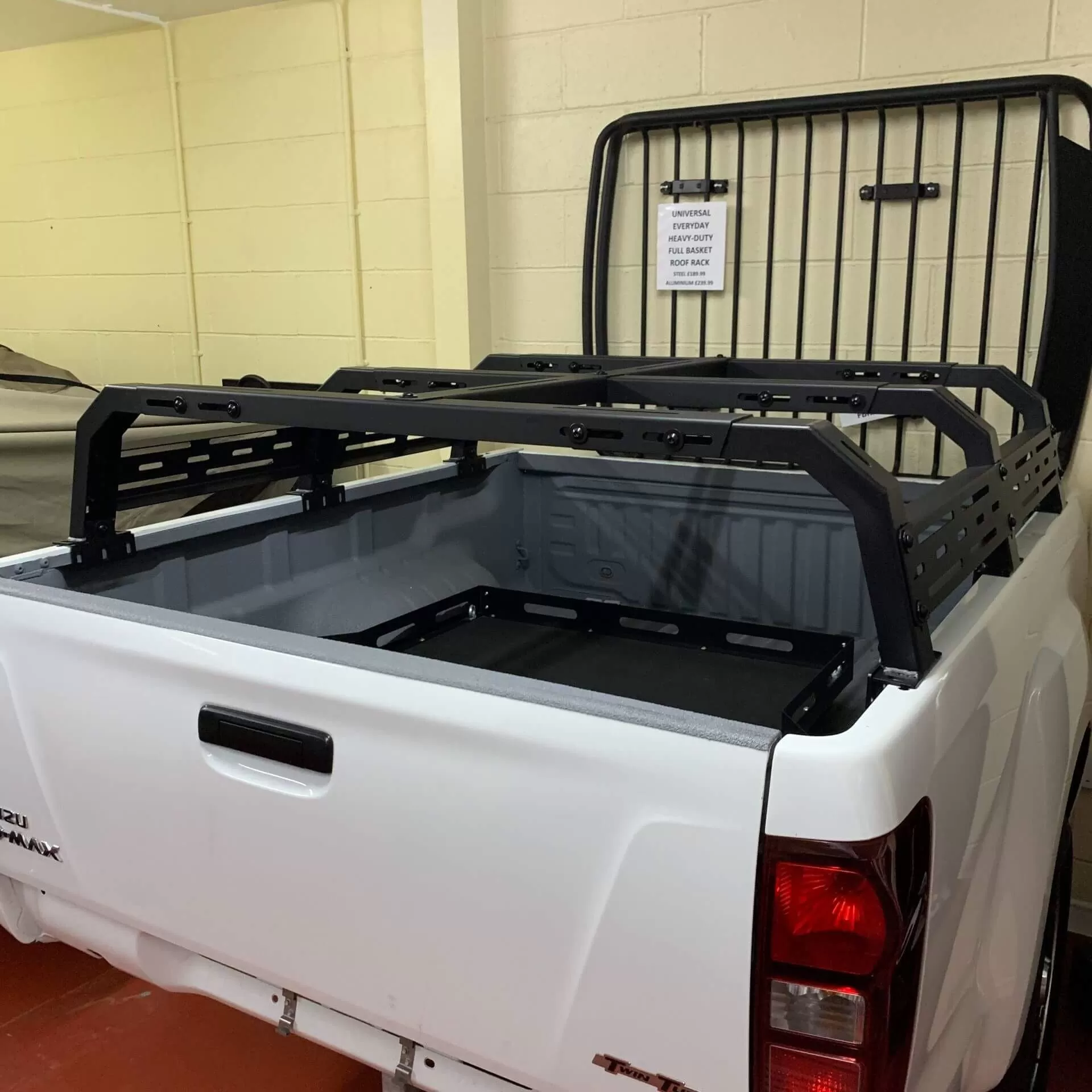 Low Height Adjustable Load Bed Cargo Frame Rack for Mercedes Benz X-Class