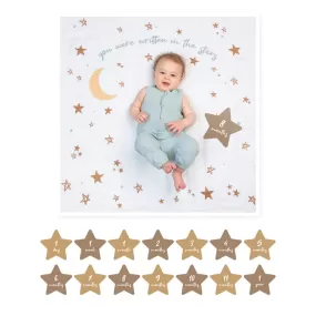 Lulujo Baby's 1st Year Photo Set - Written in the Stars