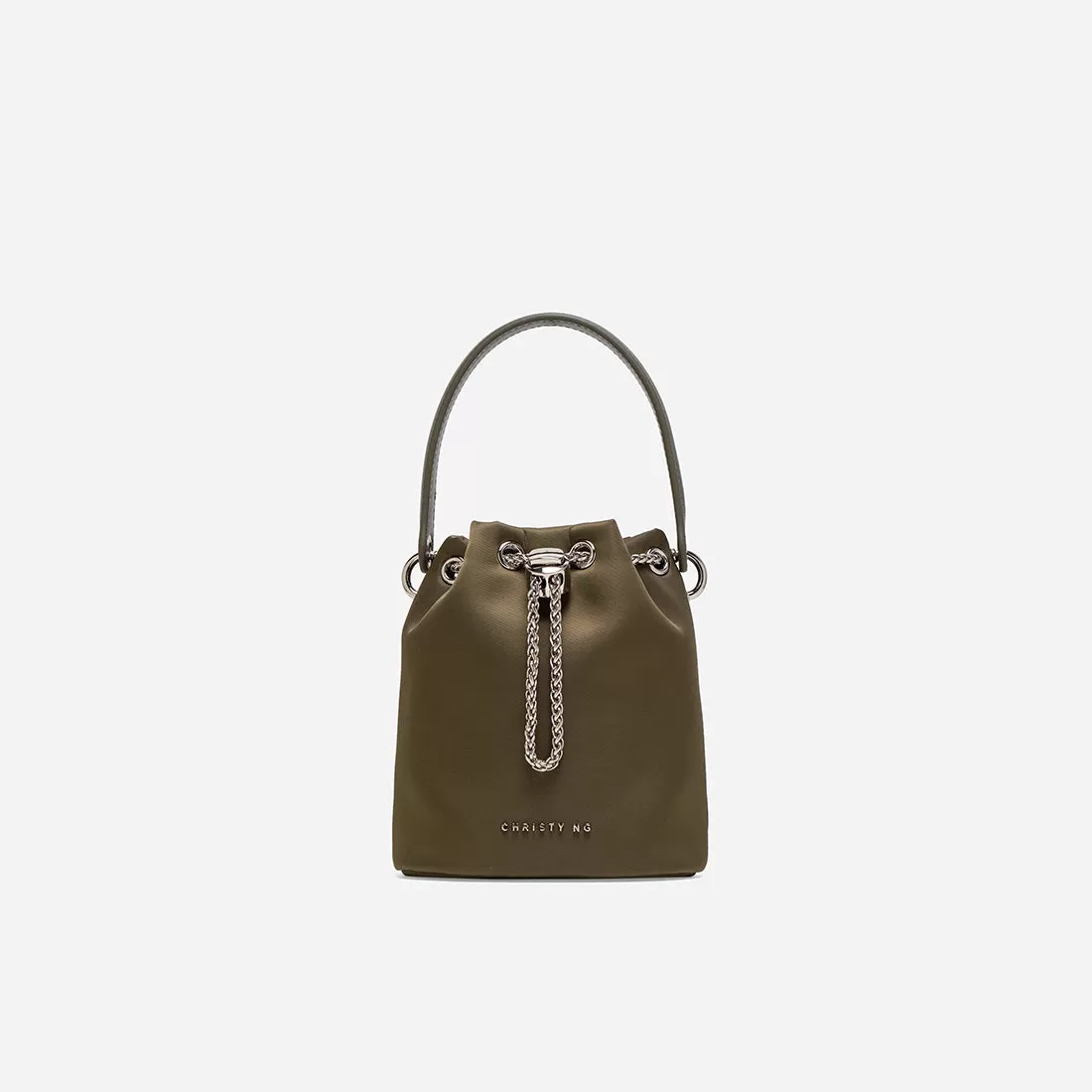 Maria Micro Nylon Bucket Bag