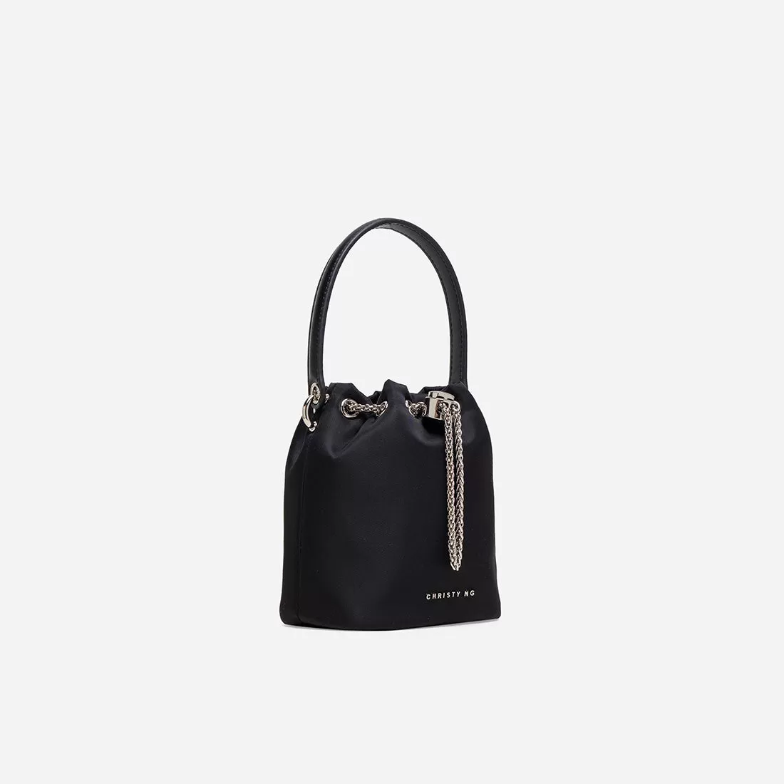 Maria Micro Nylon Bucket Bag