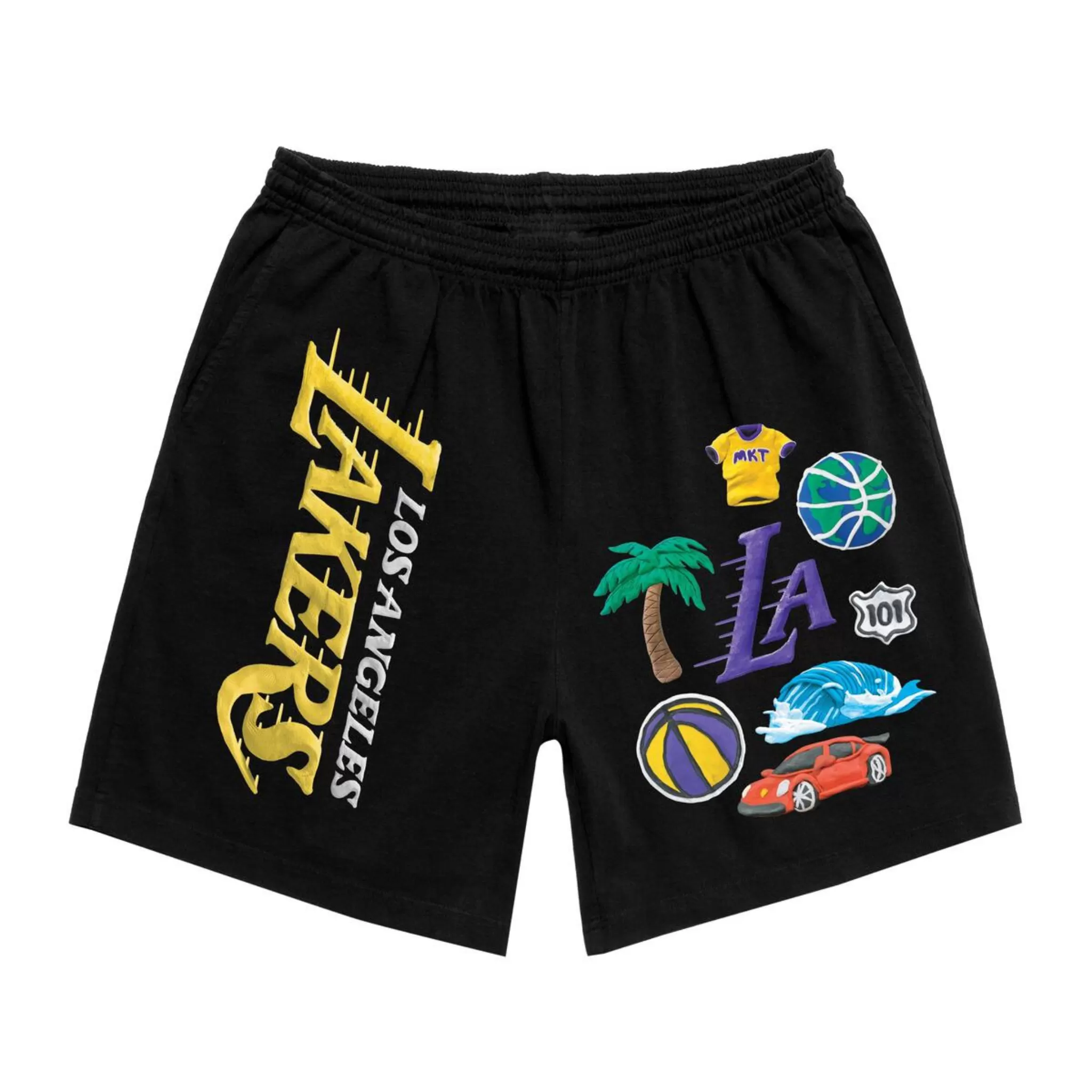 Market Los Angeles Lakers Sweatshorts (Black)