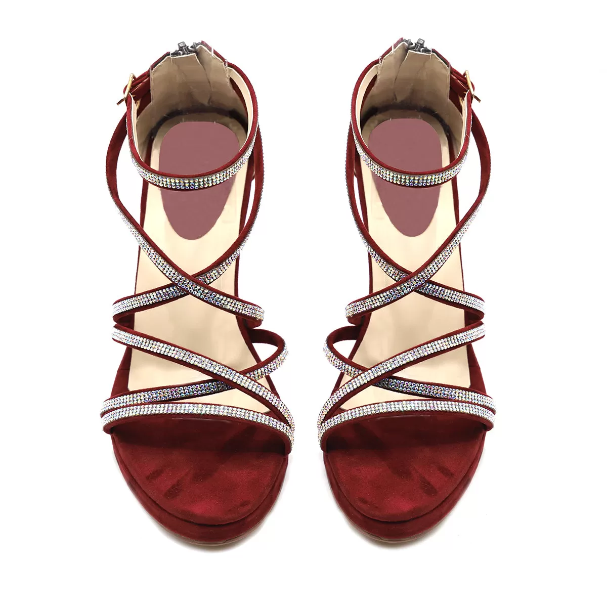 Maroon Fancy Sandal 055410