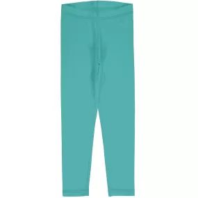 Maxomorra Aqua Cotton Leggings