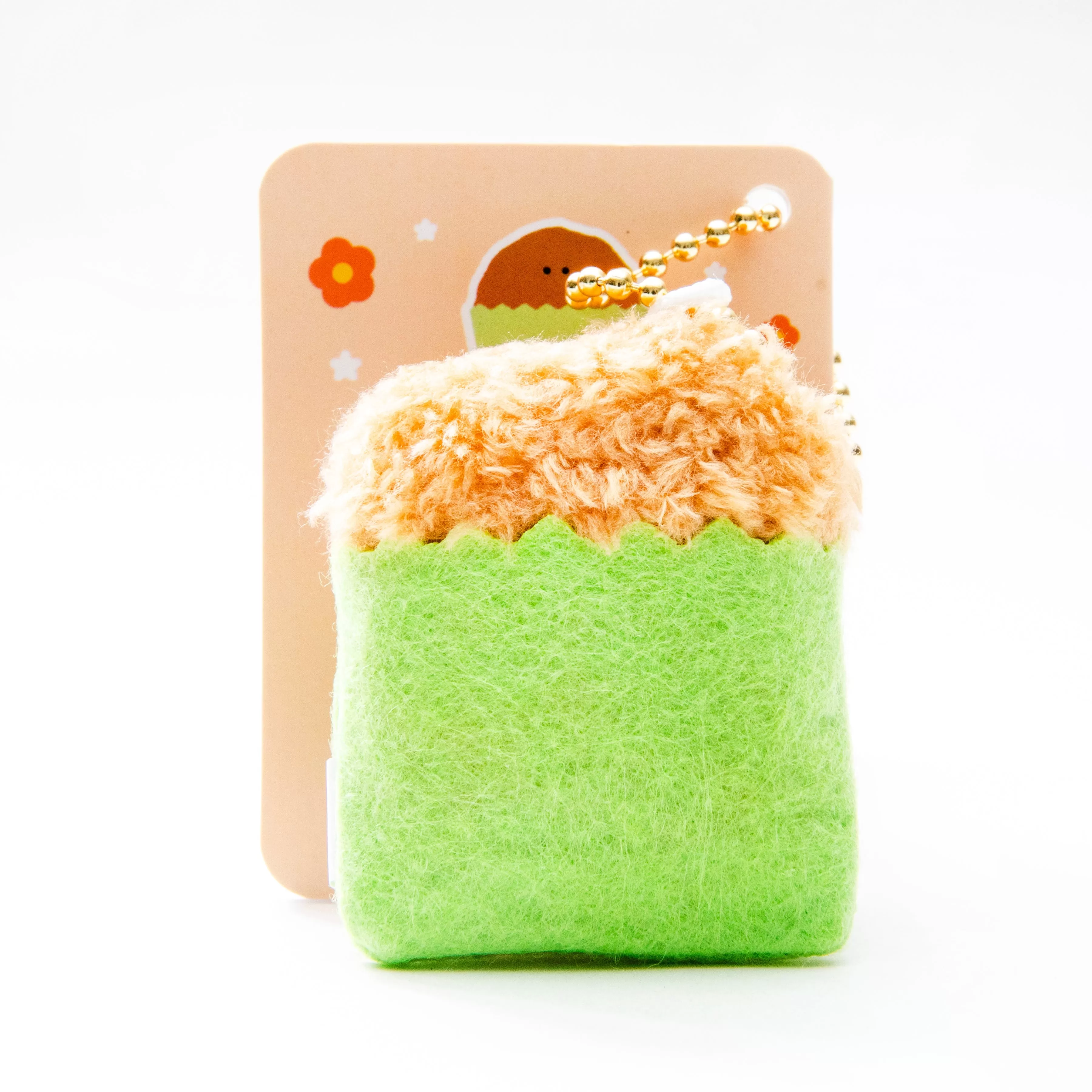 Mini Plushie Key Chain Ground Meat Croquette