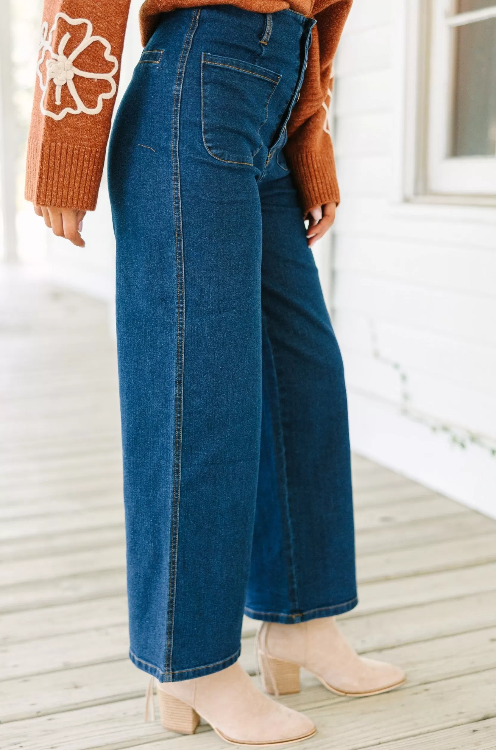 More To Love Dark Blue Denim Pants