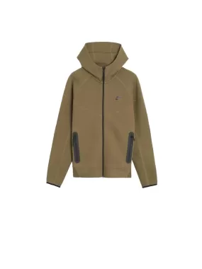 Nike Sportswear Tech Fleece Windrunner Felpa con cappuccio e zip a tutta lunghezza - Green