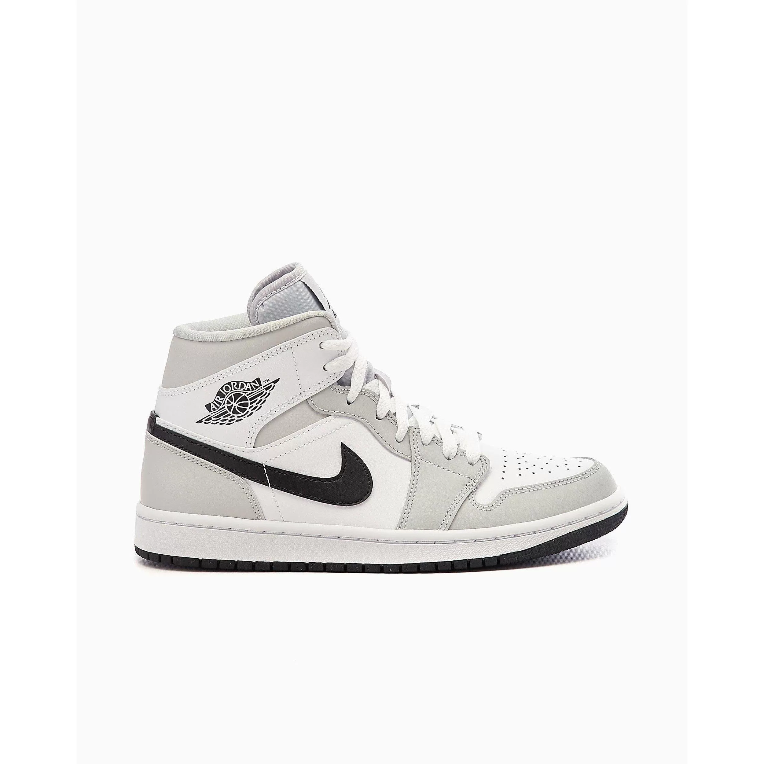 Nike Wmns Air Jordan 1 Mid Smoke Grey