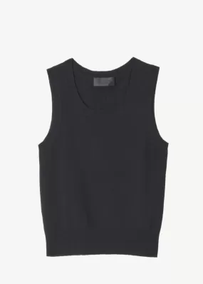 Nili Lotan May Sweater Tank Navy