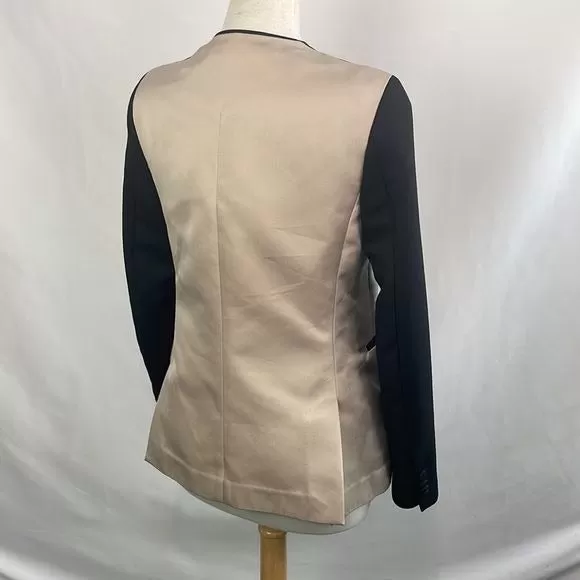 NWT Phillippe Lim Black Tan Jacket