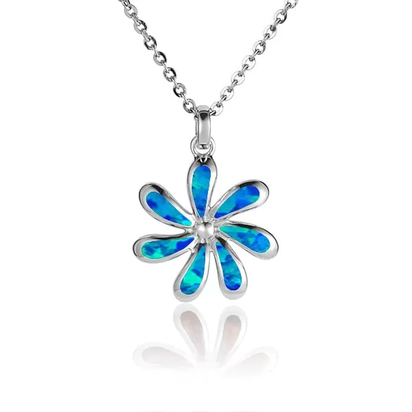 Opal Tropical Tiare Pendant