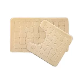 Orkney Bath Mat Set - Cream