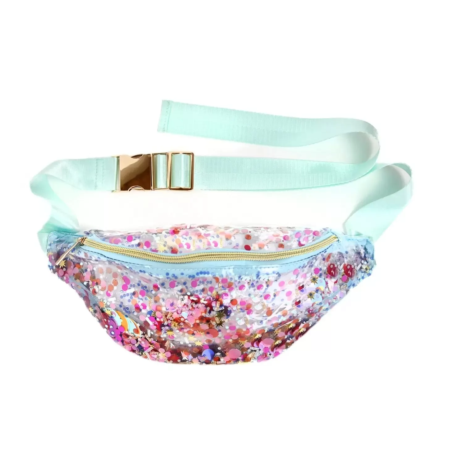 Packed Party Celebrate Confetti Fanny Pack Belt Bag