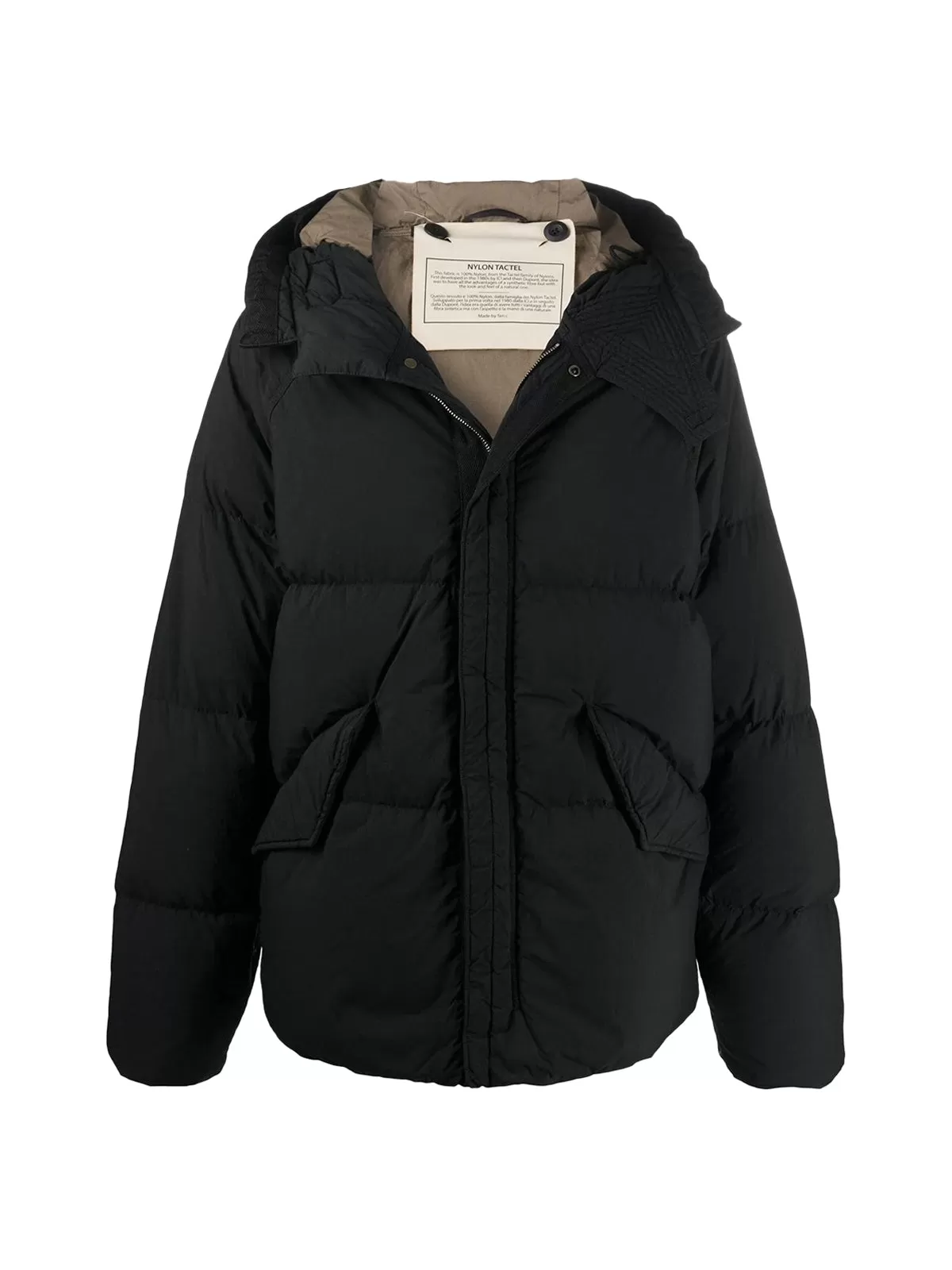 padded hooded jacket