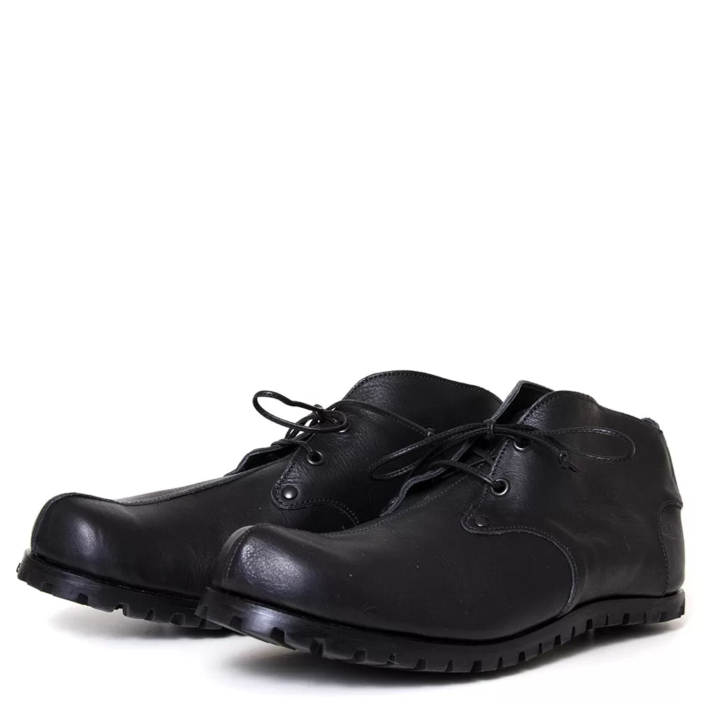 Panel-V Men's Leather Shoe