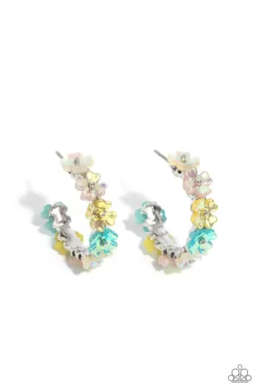 Paparazzi Floral Focus Multi Post Earrings