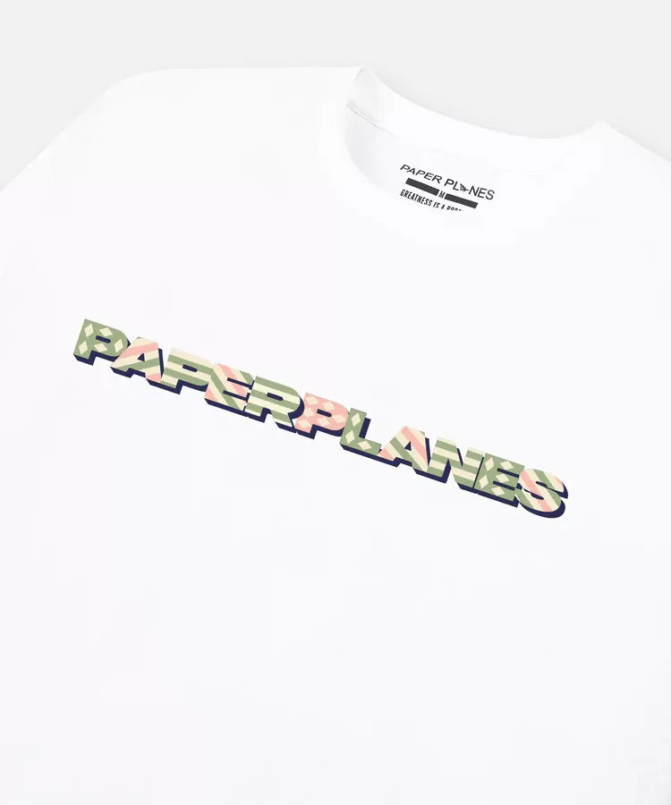 PAPER PLANES DIAMOND STRIPES TEE