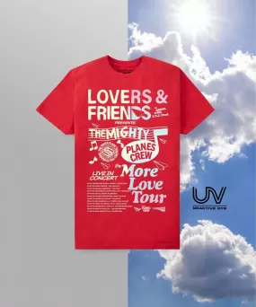 PAPER PLANES MORE LOVE TEE RED