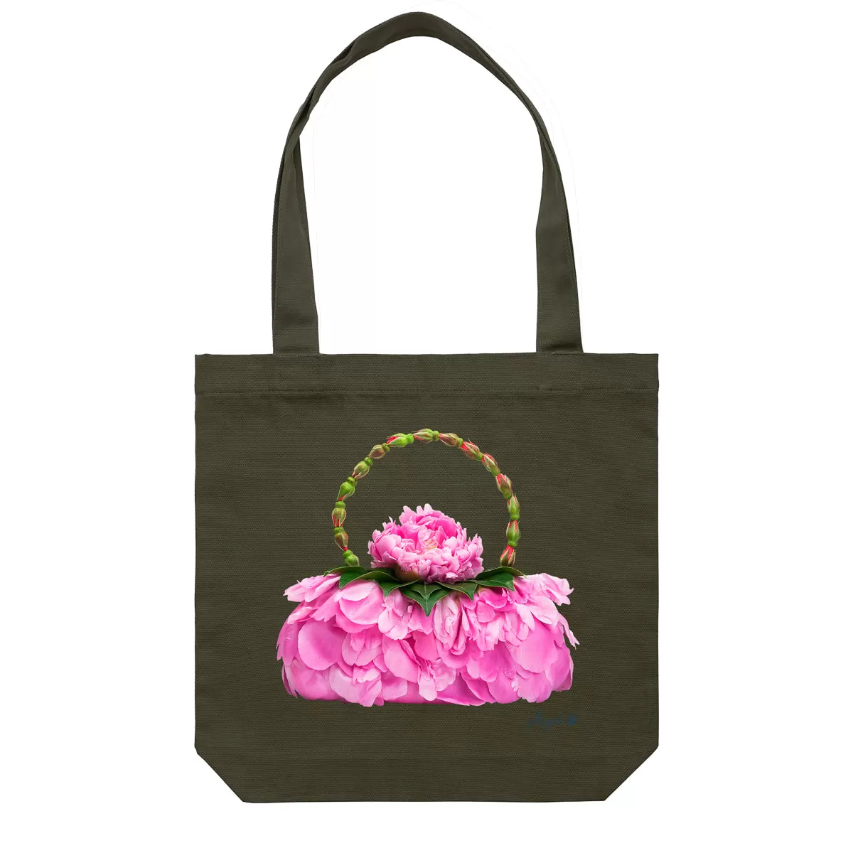 Peony Petal Bag Tote Bag