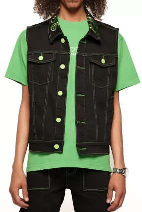 PHEELINGS DEFYING ODDS VEST (LIME GREEN/ BLACK)