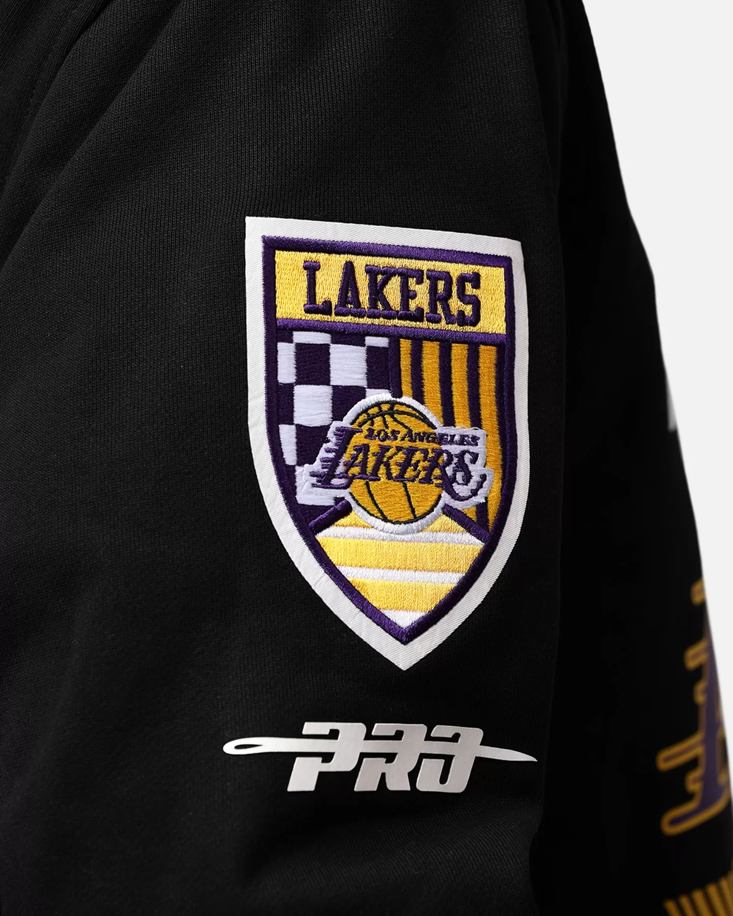 Pro Standard Los Angeles Lakers Fast Lane Hoodie Black