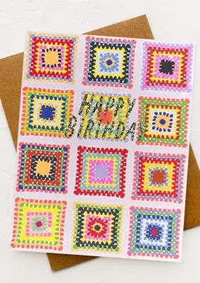 Quilts Birthday Card