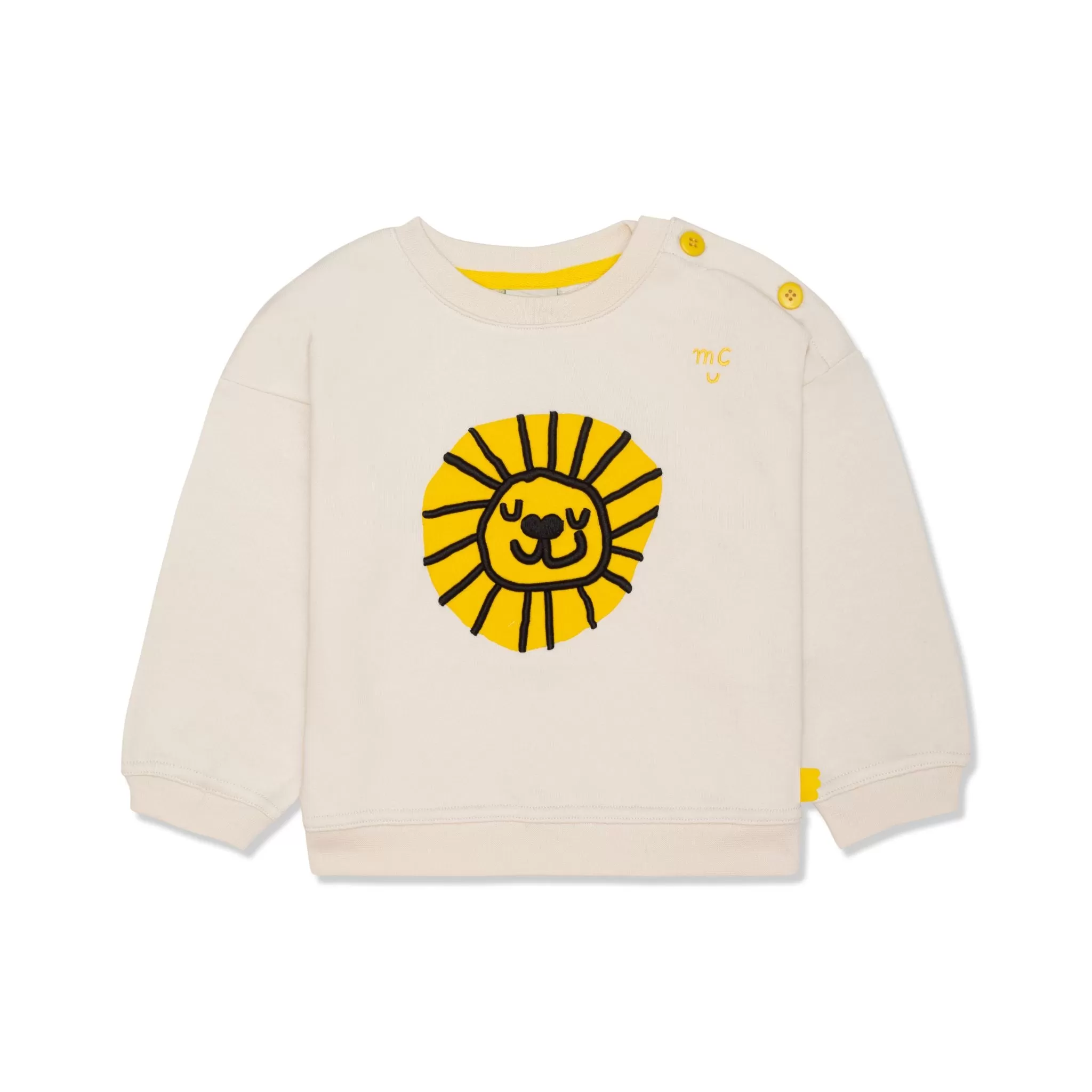 Recycled Cotton Lion Kid Sweatshirt