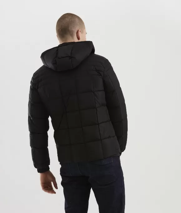 RefrigiWear Benson men's down jacket NY0185 G06000 019 black