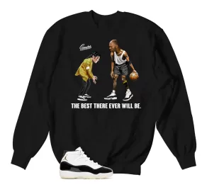 Retro 11 Gratitude Sweater - The Best - Black