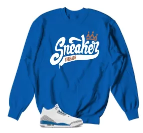 Retro 3 Wizards ST Crown Sweater