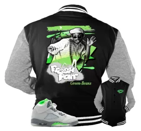 Retro 5 Green Bean Fresh Pair Jacket