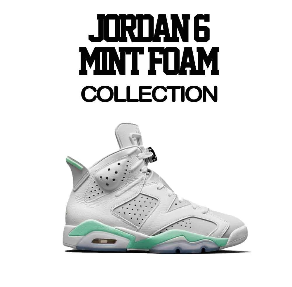 Retro 6 Mint Foam Fly Kicks Sweater