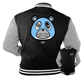 Retro 9 University Blue Jacket - ST Bear - Black